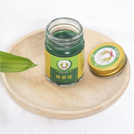 「居家旅行良品 」泰国原装进口 稻穗青草膏  防蚊虫叮咬  植物草本萃取  50g/瓶 商品图4
