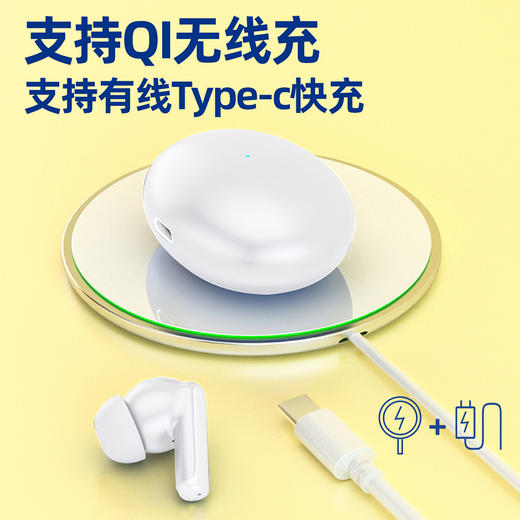 巴赫约翰主动降噪无线蓝牙耳机T5 商品图7
