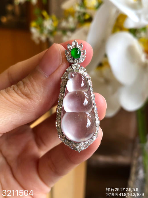 玻璃福豆吊坠 78999【3211504】 商品图2