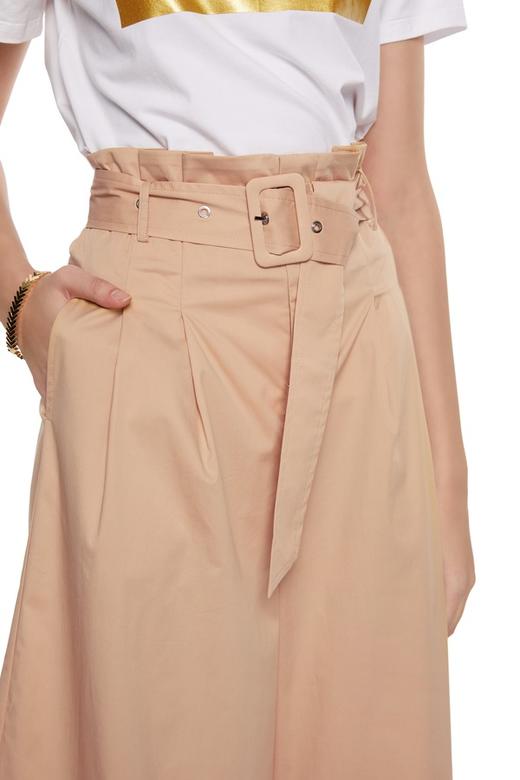 J.A 束腰插袋阔腿裤 6930 商品图2