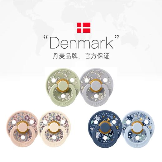 童榛宝贝丹麦BIBS新生婴儿安抚奶嘴母乳实感宝宝乳胶奶嘴0-18个月睡觉神器TZB-BIBS-43068-44164 商品图0