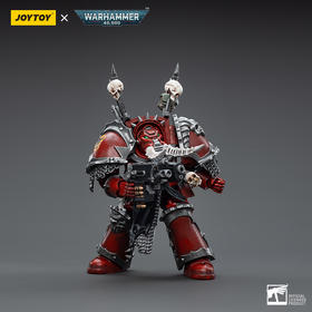 【JOYTOY】暗源战锤40KI混沌星际战士怀言者 加查克瓦什1：18可动兵人