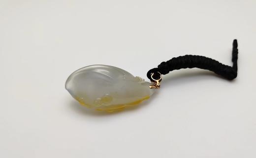 精美雕工黄翡如意 商品图2