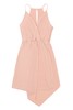 BCBGeneration 粉色垂坠围裹式吊带连衣裙 402 商品缩略图5