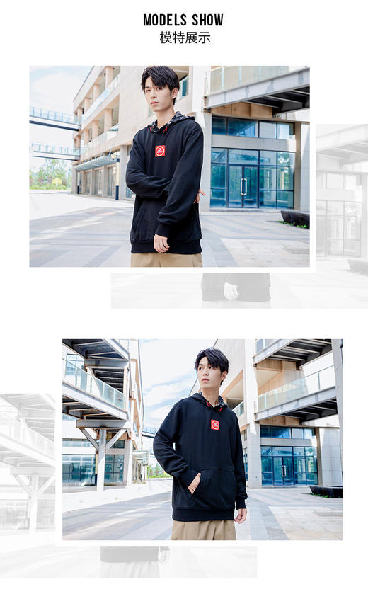 阿迪达斯 （adidas） 男装 2023春季新款运动服跑步健身训练时尚连帽针织休闲卫衣 HC0273 商品图0