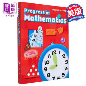 【中商原版】Progress in Mathematics StudentEdition Grade1 进步数学学生书 一年级 英文原版 进口图书 小学教材教辅参考