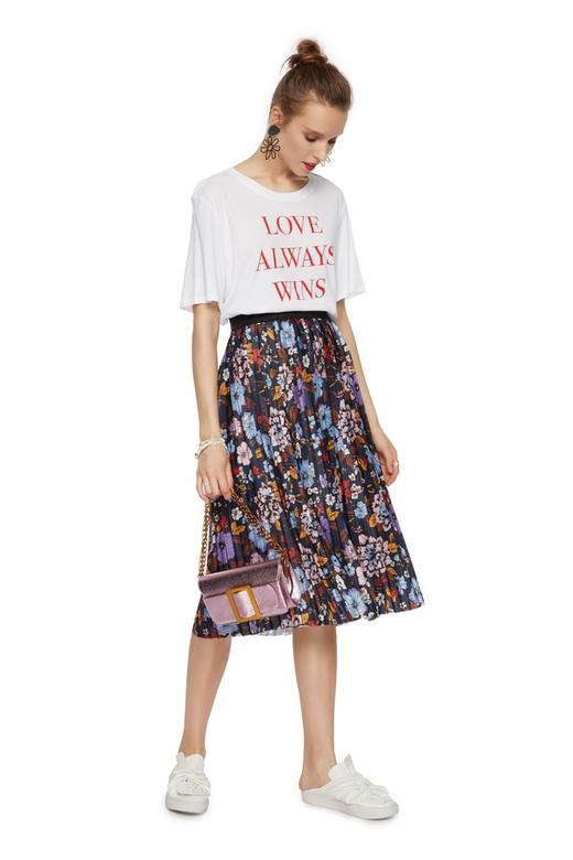 Monki 碎花高腰半裙 6983 商品图4