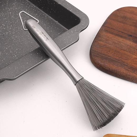 新款304不锈钢锅刷家用清洁刷钢丝球洗锅洗碗去污厨房清洁神器 商品图6