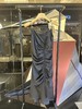 缎面抽褶吊带连衣裙 商品缩略图0