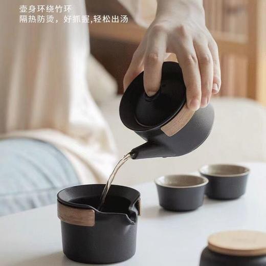 旅行茶具一整套车载礼品网红户外露营收纳盒便携功夫茶盘车用茶具 商品图1
