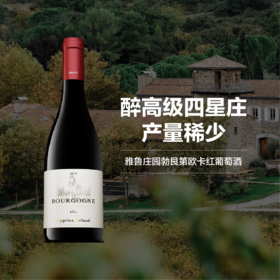 雅鲁庄园勃艮第欧卡红葡萄酒 2019 Domaine Cyprien Arlaud Bourgogne Oka
