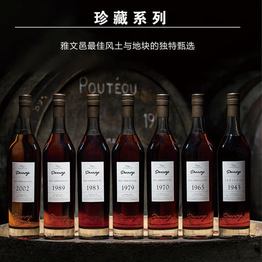 【Darroze达豪思】雅文邑 单一年份白兰地 6瓶/箱 商品图0