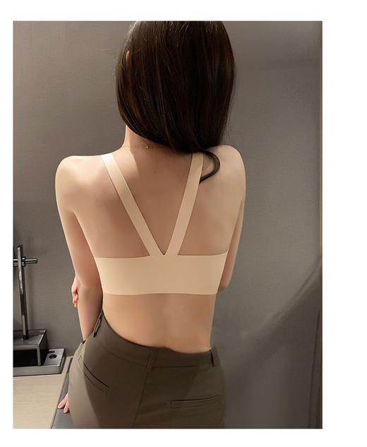 前扣内衣女小胸聚拢夏季薄款显大收副乳防下垂性感文胸罩无痕美背 商品图4