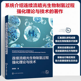 连续流暗光生物制氢过程强化理论与技术