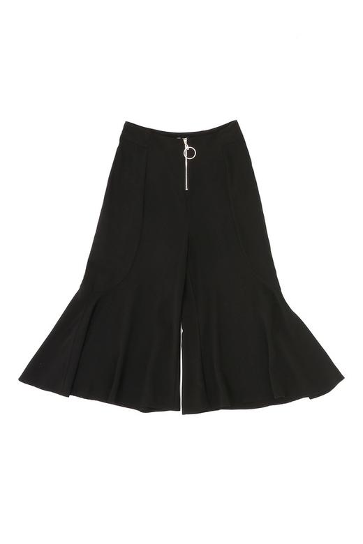 Velwin蔚雯 黑色高腰喇叭裤 3284 商品图5