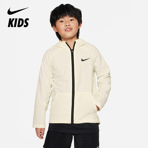 Nike Dri-FIT 大童（男孩）梭织防晒训练夹克 DO7095 商品图0