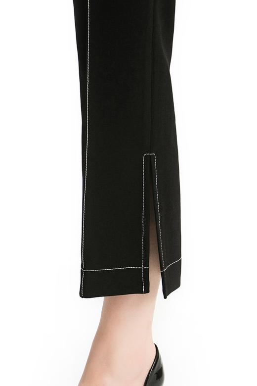 ROSEHOO 缝线开衩九分直筒裤 1161 商品图4