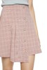 OSA欧莎 格纹高腰不对称下摆半裙 6571 商品缩略图2