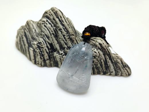 翡翠 冰种 飘花  挂件 商品图2