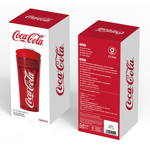 GE-CK23SS-DS3-3-可口可乐联名系列 运动摇摇杯（可乐红） 商品图5