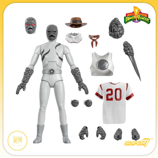 现货 Super7 恐龙战队终极系列1 绿衣战士 黄衣战士 霸王龙佐德 商品图6