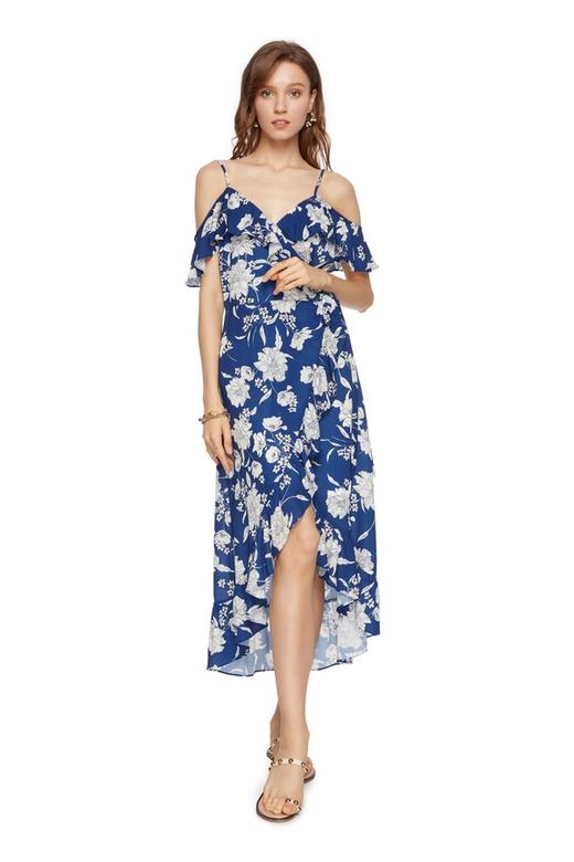 NECESSARY OBJECTS 度假风V领吊带连衣裙 6853 商品图0