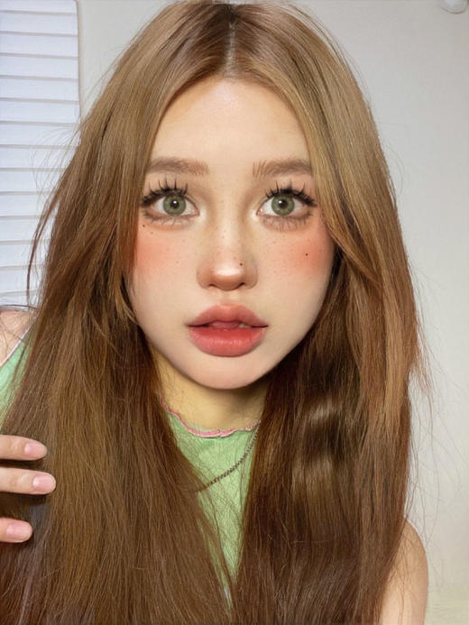 混血款推荐丨缅因虹膜绿·Leenscolor丨14.0mm（年抛/2片装） 商品图5