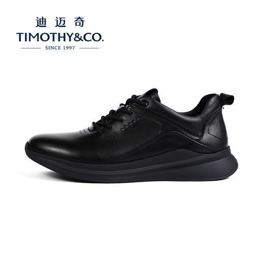 TIMOTHY＆CO．/迪迈奇男士春夏休闲牛皮板鞋柔软透气 商品图4