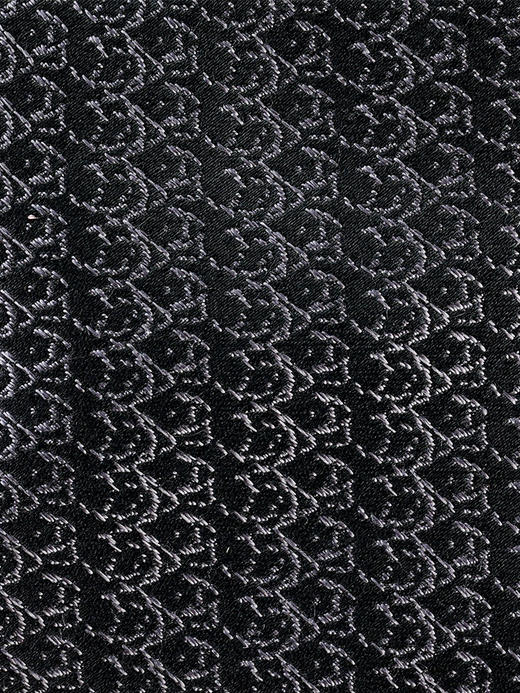 callisto深黑色全桑蚕丝领带 FRCTE020C 商品图3