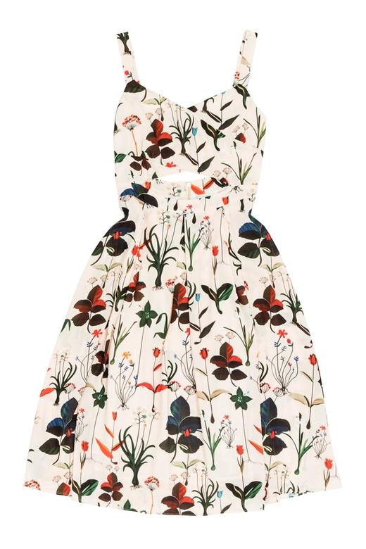 ZVY 花朵印花镂空连衣裙 709 商品图5