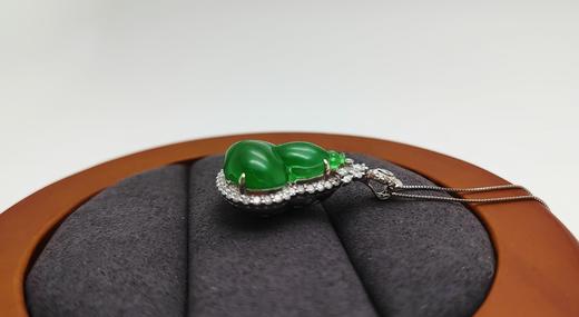 翡翠 绿如意吊坠 商品图1