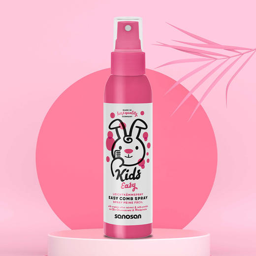 哈罗闪儿童易梳亮泽喷雾125ml顺发喷雾宝宝护发素 商品图1