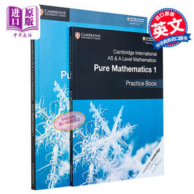 【中商原版】剑桥国际AS & ALEVEL：纯数学1 教材+练习册套装 英文原版  Pure Mathematics 1 Coursebook & Practice Book