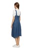 SUMMER & SAGE 蓝色插袋吊带牛仔裙 6830 商品缩略图1