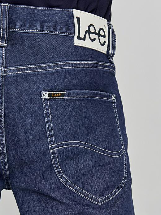 LEE 新品705标准大锥形凉感中蓝色男牛仔裤凉凉裤潮LMB100705200228A02891 商品图4