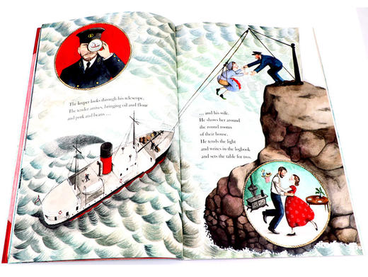 你好 灯塔 英文原版 Hello Lighthouse 2019年凯迪克金奖 英文版儿童艺术绘本 进口原版英语书籍 商品图2