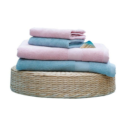 席梦乡鲁道夫抗菌浴巾毛巾组合M100-37 商品图0