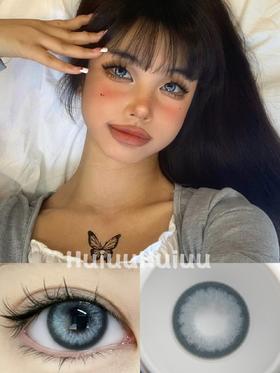 【大直径】NICEKON-奶豹蓝14.5mm【年抛 0-1000度 含有525/575】