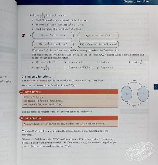 【中商原版】剑桥国际AS & ALEVEL：纯数学1 教材+练习册套装 英文原版  Pure Mathematics 1 Coursebook & Practice Book 商品图6