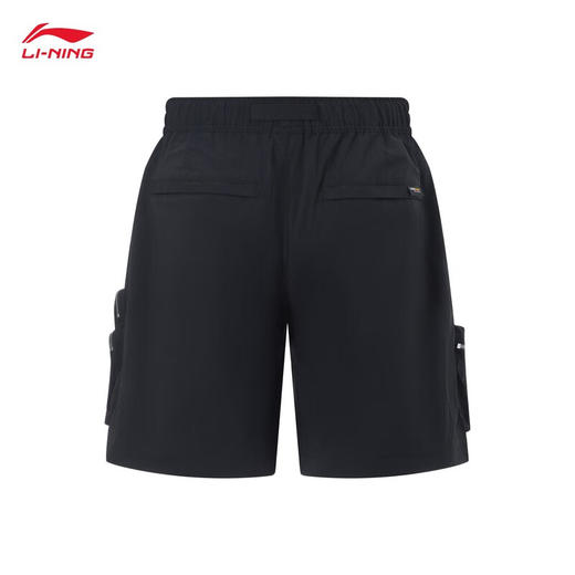 【M断码】李宁中国李宁休闲短裤男子2023新款滑板系列运动裤裤子AKST065【库存有限，如无货将做退款，介意慎拍！】 商品图2