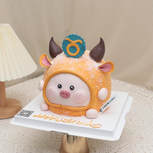 金牛座噜噜猪蛋糕 商品图2
