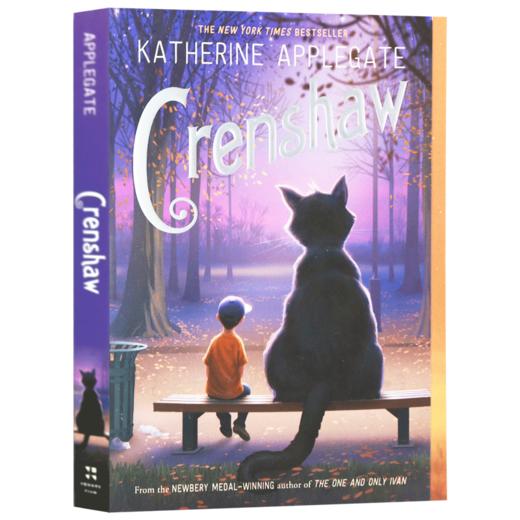 大猫克伦肖 英文原版小说 Crenshaw 纽伯瑞奖作家 Katherine Applegate 青少年英语课外阅读书籍 英文版进口原版书 商品图3