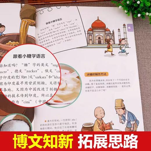 万物由来漫画科普绘本全套6册JST小学生阅读课外书注音版老师推荐经典幼儿读物大米的秘密大揭秘适合小学读的漫画书籍十万个为什么 商品图4