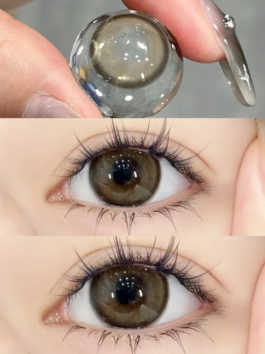 店主推荐丨奶油棕·Leenscolor丨14.2mm（年抛/2片装） 商品图6