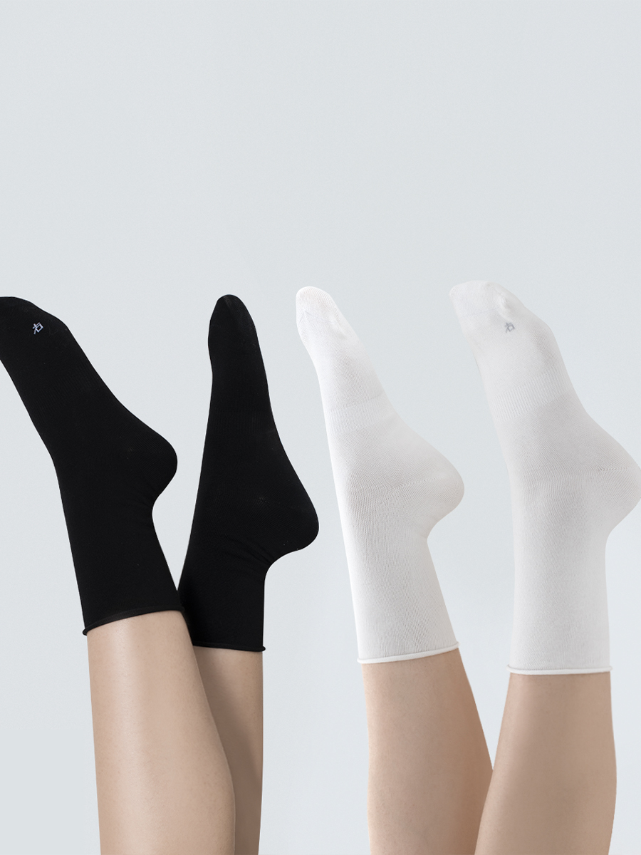 本物直角松口袜 (4双装)