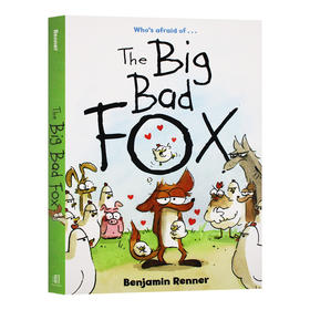 大坏狐狸的故事 英文原版 The Big Bad Fox 连环漫画 本杰明雷内 Benjamin Renner 进口原版英语电影原著书籍 英文版