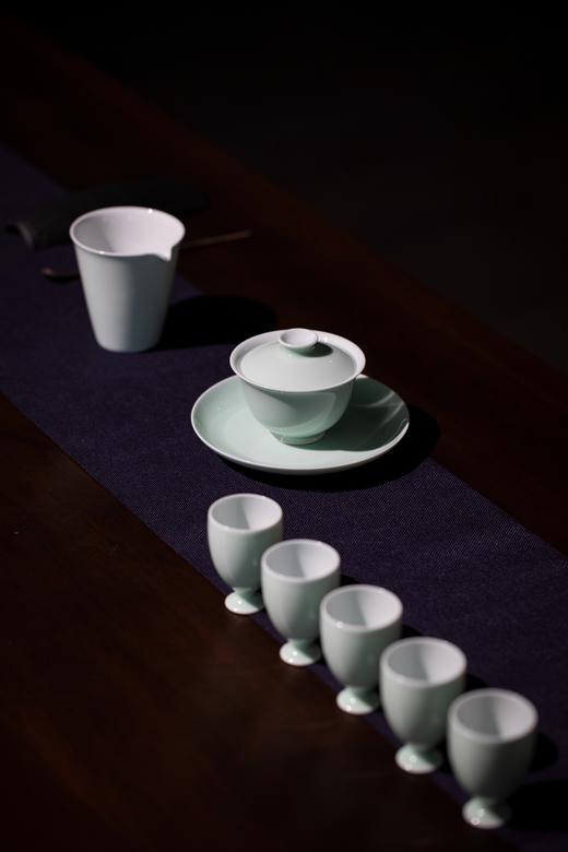 谷雨山房 翠青釉茶器组合 商品图1