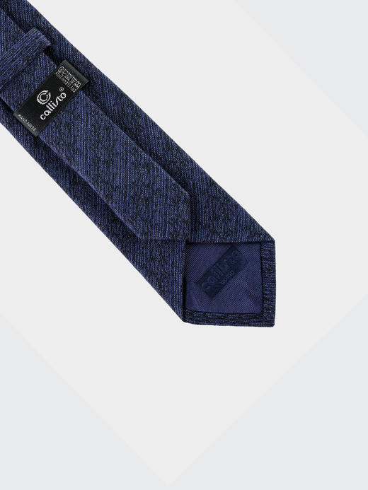 callisto深蓝色全桑蚕丝领带 FRCTE015C 商品图2