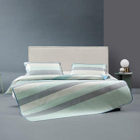 博洋冰丝席三件套-绿暗汀洲