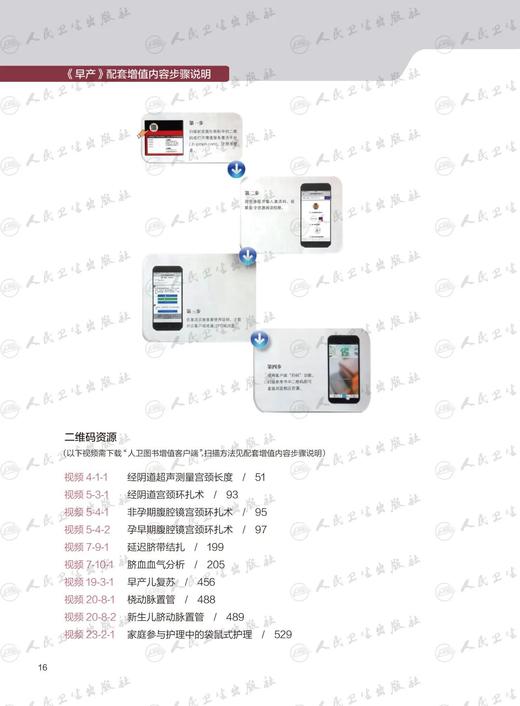 早产 段涛主编 附视频 胎儿宫内常用检查 产妇救治病情告之规范 附疾病诊治流程图 临床工作指导用书 人民卫生出版社9787117345736 商品图2